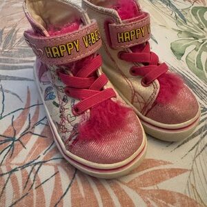 Trolls Poppy high top Pink Kids Shoes